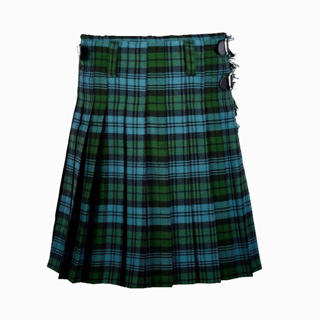 Campbell Ancient Tartan Kilt 8 Yard Scottish Kilt - Lightweight Sport Kilt Highland Games Premium Kilt