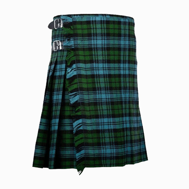 Campbell Ancient Tartan Kilt 8 Yard Scottish Kilt - Lightweight Sport Kilt Highland Games Premium Kilt