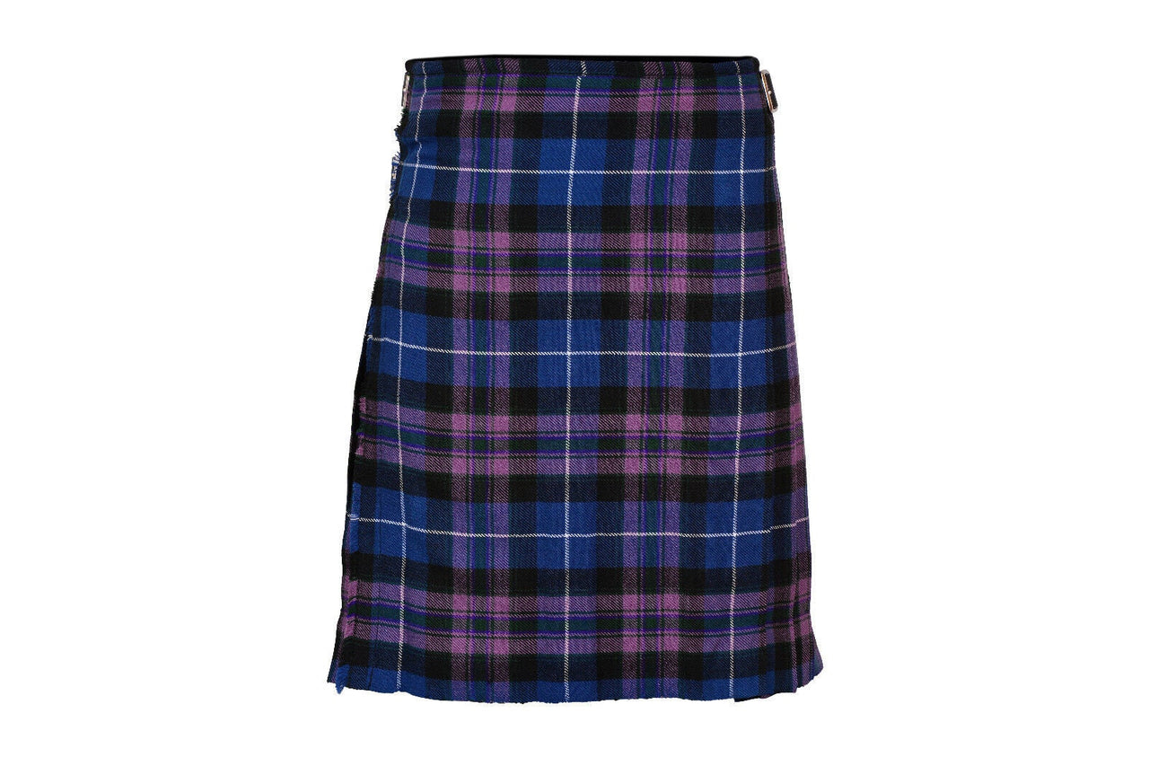 Pride of Scotland Tartan Scottish Highland Men's Tartan Handmade Kilt Traditional Wear 8 Yard Kilt