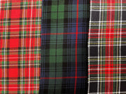 Scottish Clan Tartan Pocket Square – Handmade Acrylic Wool Handkerchief Hanky for Men