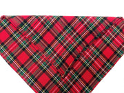 Scottish Clan Tartan Pocket Square – Handmade Acrylic Wool Handkerchief Hanky for Men