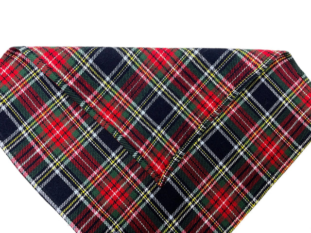 Scottish Clan Tartan Pocket Square – Handmade Acrylic Wool Handkerchief Hanky for Men