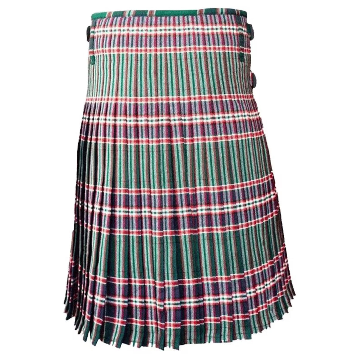 Clan MacFarlane Hunting Tartan Kilt – Men’s Traditional 8-Yard, Acrylic Wool