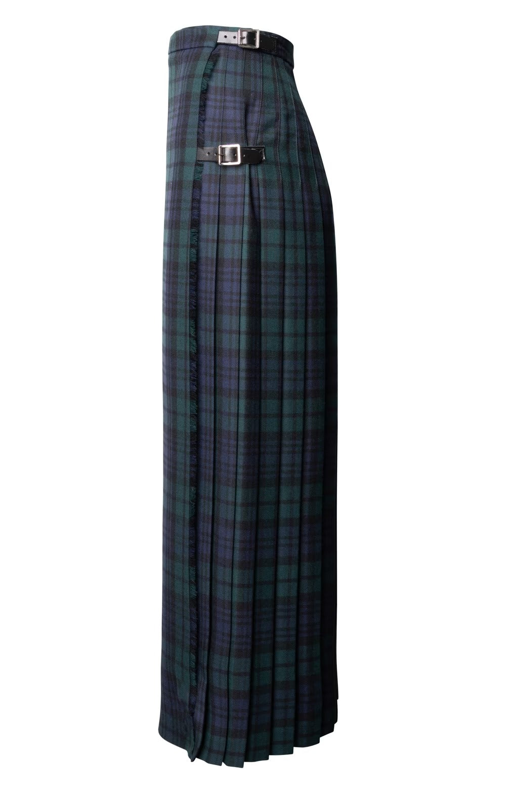 Ladies Tartan Kilted Full Length Kilted Hostess Tartan Skirt Length 38 inches