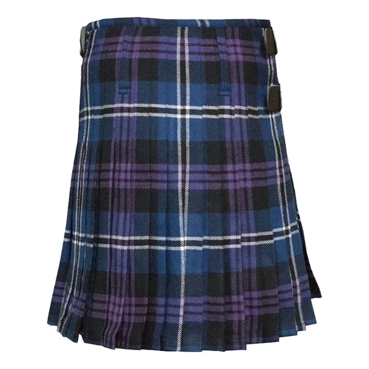 Heritage Of Scotland Tartan Kilt Set for Men, Scottish Highland Outfit with Sporran Belt Buckle & Kilt Pin