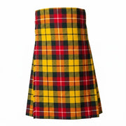 Royal Stewart Tartan 8-yard Kilt for Men – Traditional Scottish Plaid Kilt with Adjustable Leather Straps