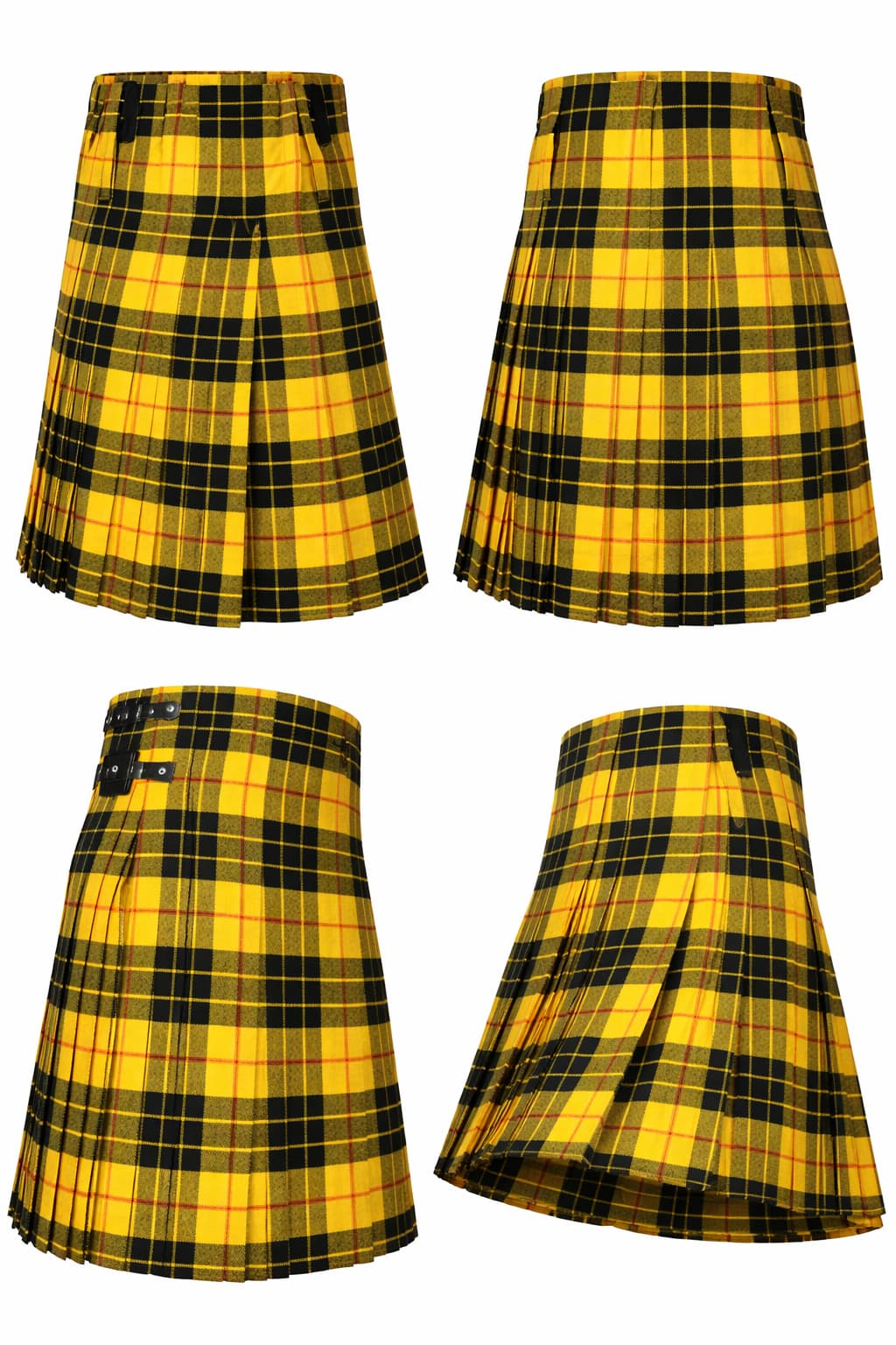 Handmade 8 Yard MacLeod of Lewis Tartan Kilt for Men – Traditional Scottish Highland Wear
