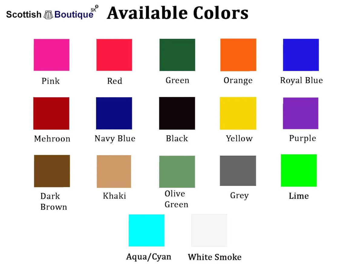 Black Utility Kilt with Color Pleats | Hybrid Kilt with Nylon Straps & Cargo Pockets | Handmade Scottish Modern Kilt for Men