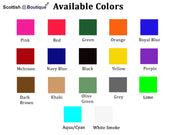 Black Utility Kilt with Color Pleats | Hybrid Kilt with Nylon Straps & Cargo Pockets | Handmade Scottish Modern Kilt for Men