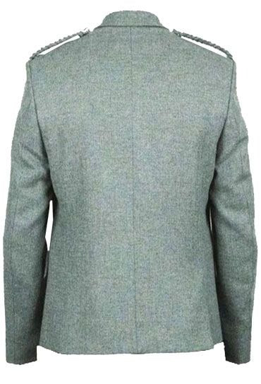 Lovat Green Wool Argyle Kilt Jacket and Waistcoat – Made to Order Scottish Highland Dress