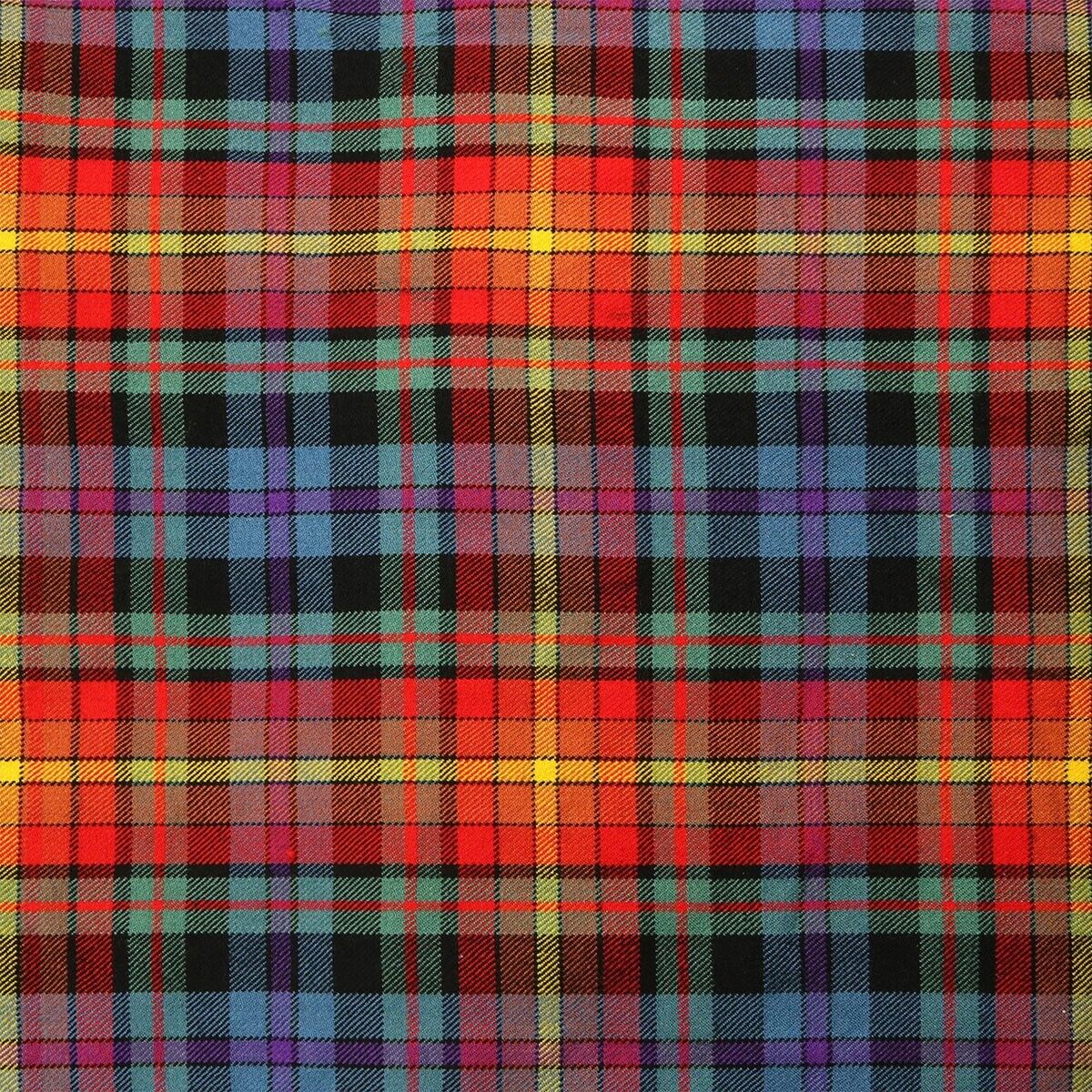 LGBT Scottish Tartan  16Oz Acrylic Tartan Fabric Plaid By Yard