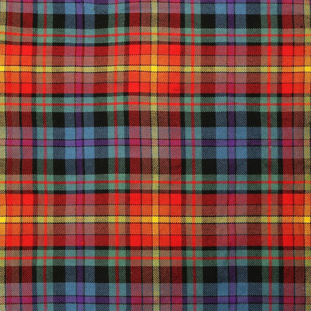 LGBT Scottish Tartan  16Oz Acrylic Tartan Fabric Plaid By Yard