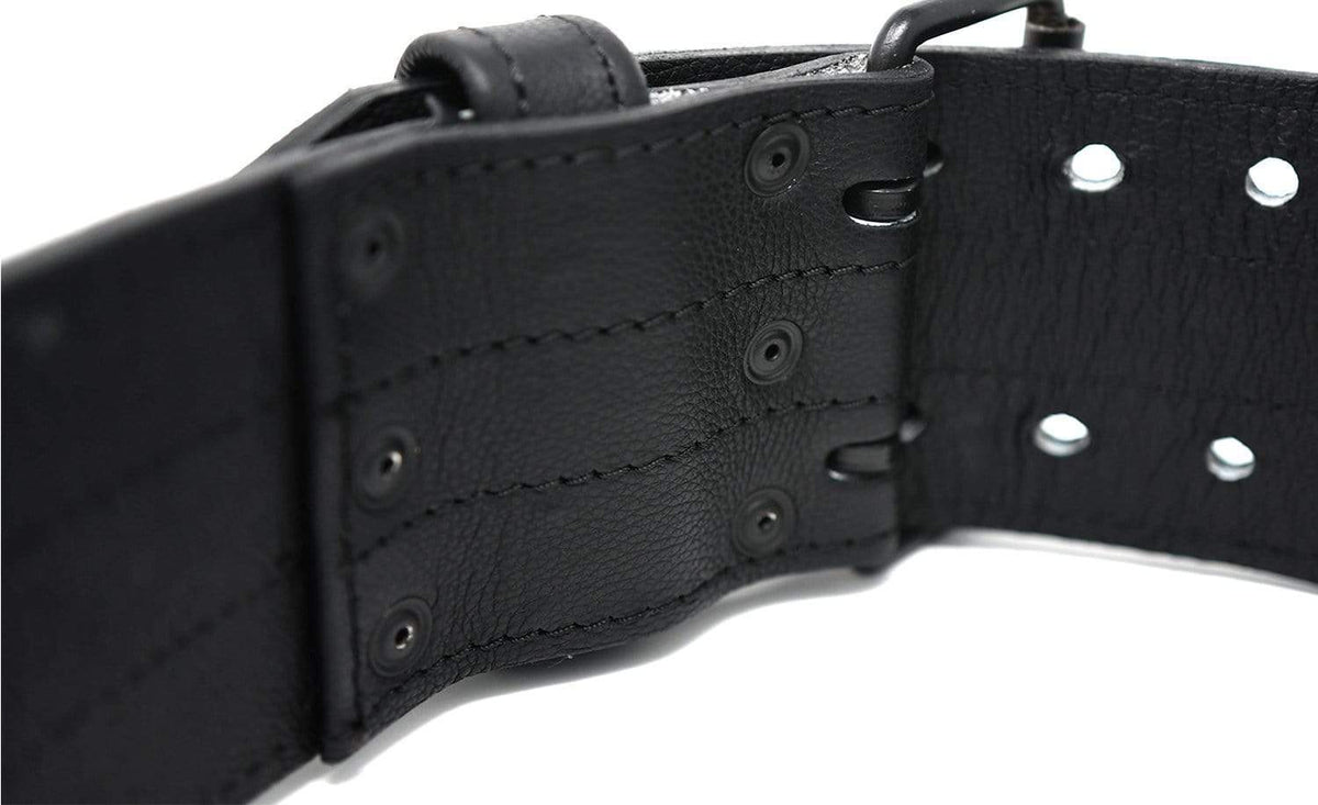 Weightlifting Belt Deadlift & Squat Double Prong Workout Gym Weight Lifting Belt, Belts for Men & Women