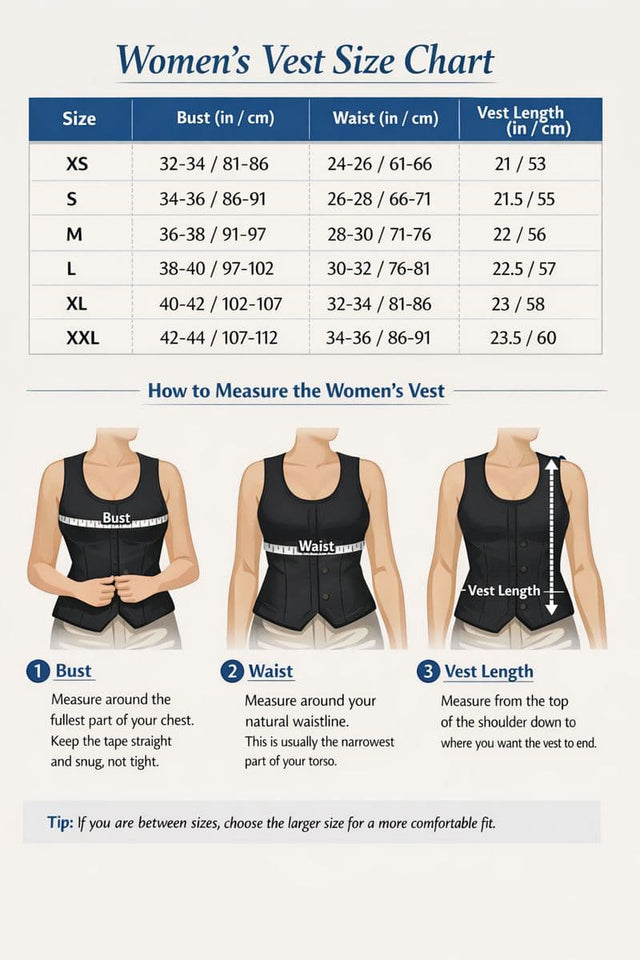 Women’s Black Watch Tartan Vest Acrylic Wool Blend, Tailored Fit Made to Order