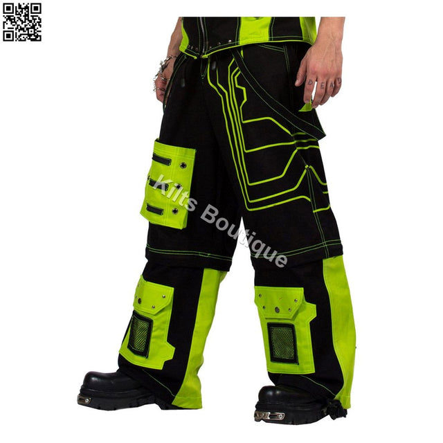 Men's Gothic Trouser Cyber Punk Gothic Baggy Trouser Pant