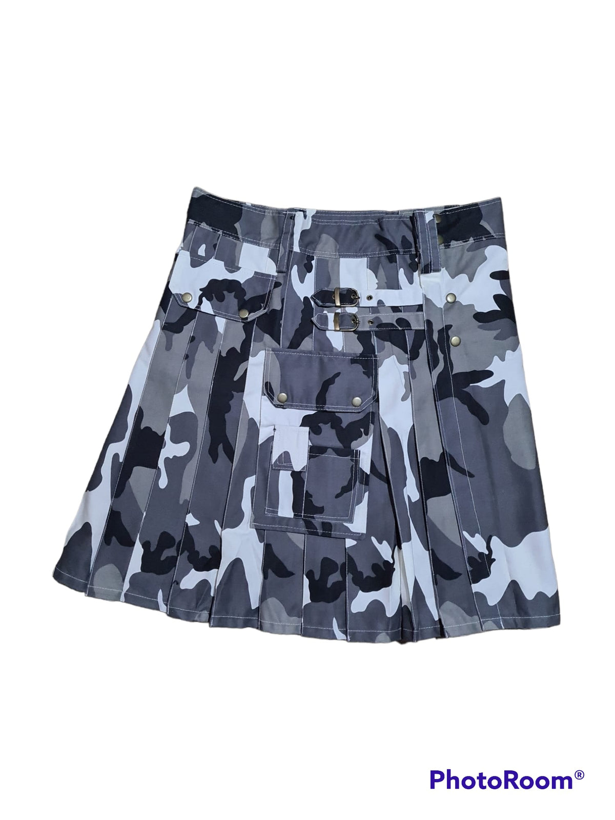 Men Urban Camouflage Tactical Army Utility Kilt