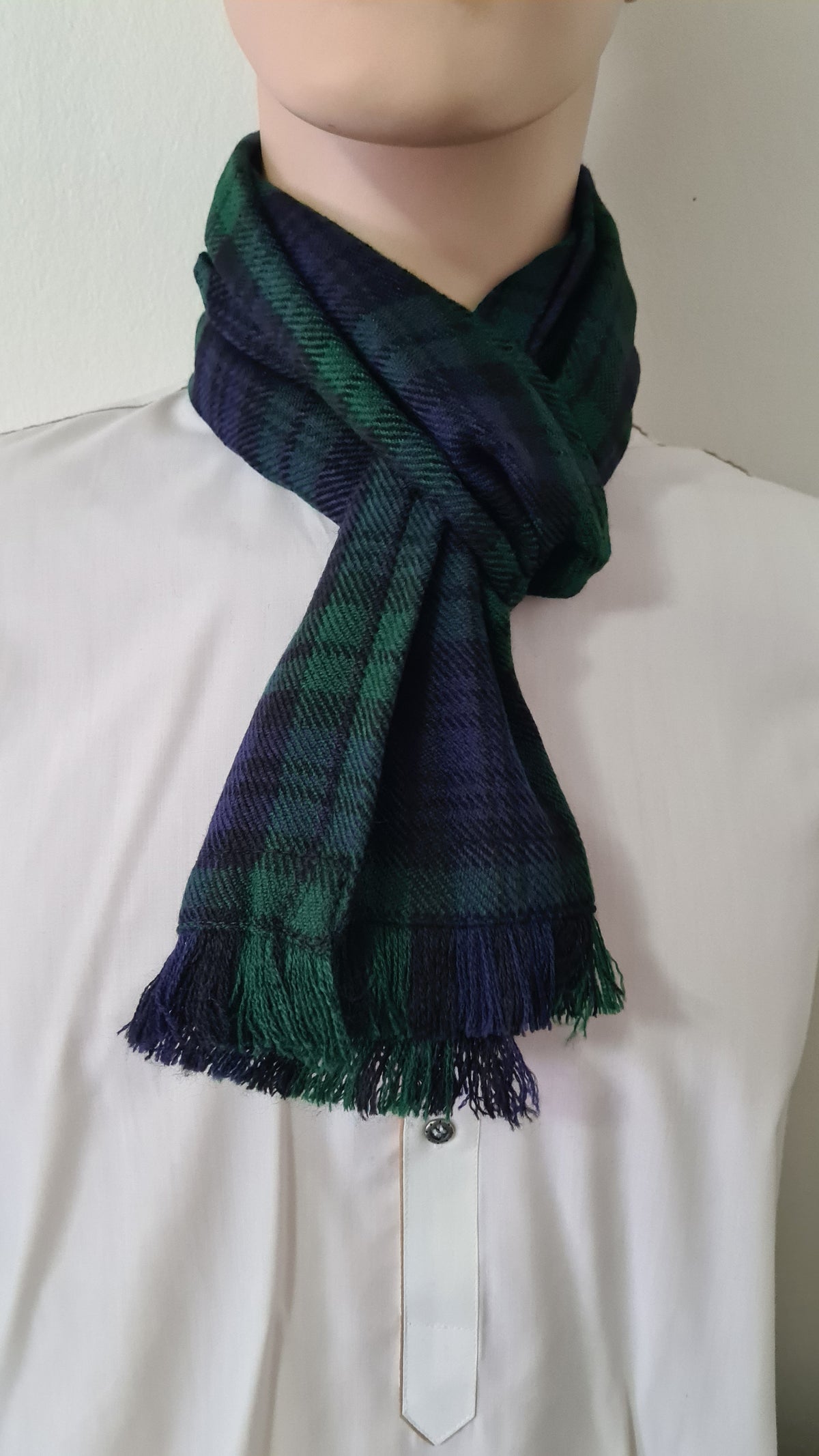 Acrylic Wool Tartan Scarf for Men & Women Shawls and Wraps