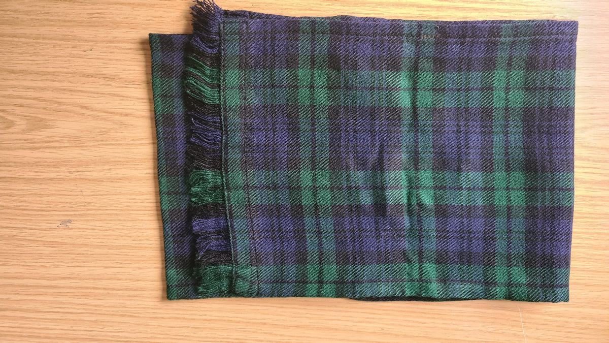 Acrylic Wool Tartan Scarf for Men & Women Shawls and Wraps
