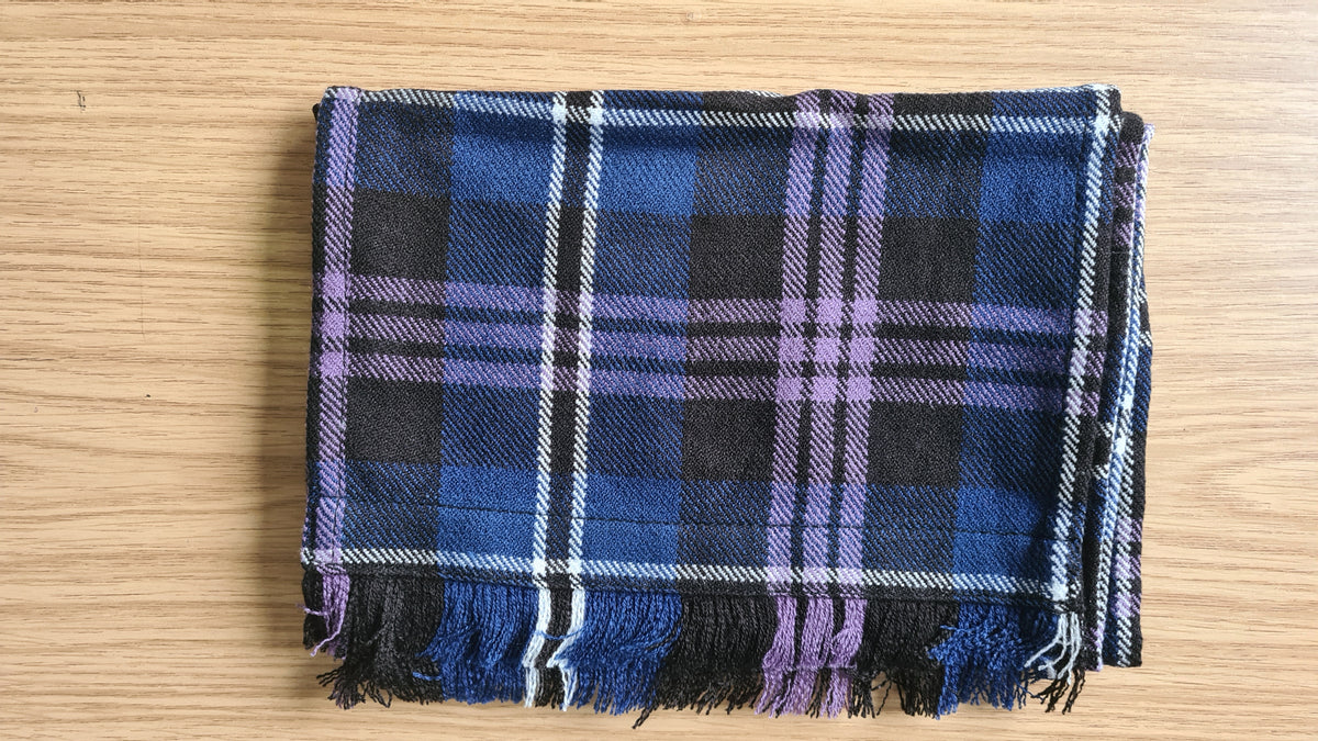 Acrylic Wool Tartan Scarf for Men & Women Shawls and Wraps