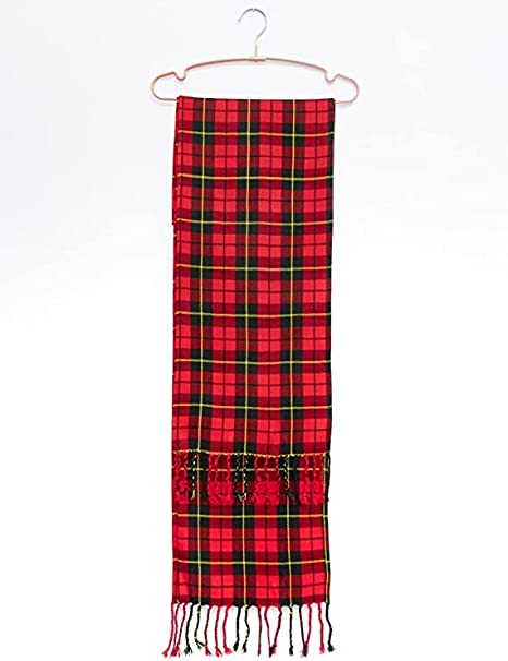 Scarf for Men and Women Wedding Slash Wool Warm Tartan Blanket Shawl