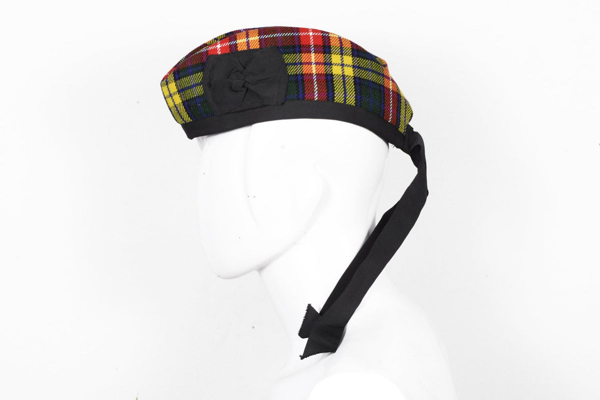 Scottish Glengarry Cap Traditional Military Piper Hat KILT