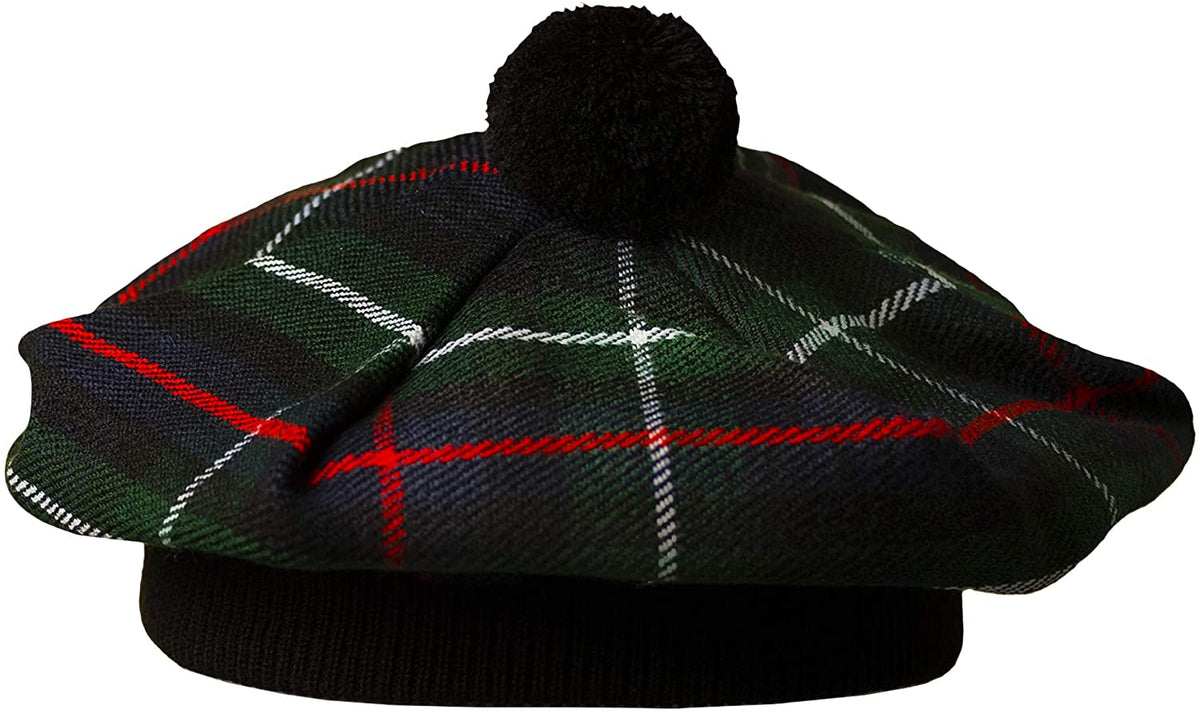 Scottish Highland Kilt Wool Tammy Hat Tam O' Shanter