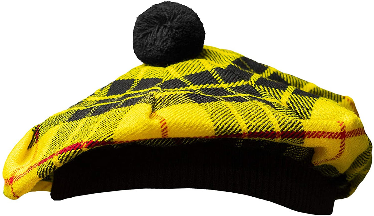 Scottish Highland Kilt Wool Tammy Hat Tam O' Shanter