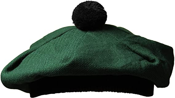 Scottish Highland Kilt Wool Tammy Hat Tam O' Shanter