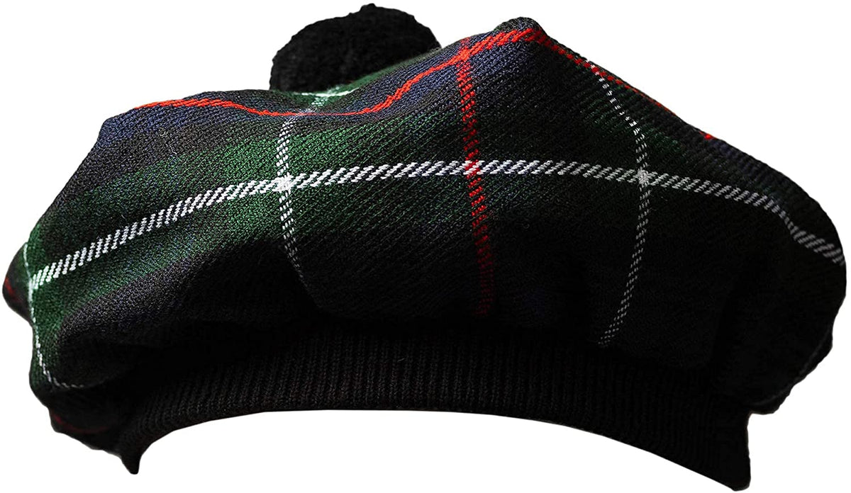 Scottish Highland Kilt Wool Tammy Hat Tam O' Shanter
