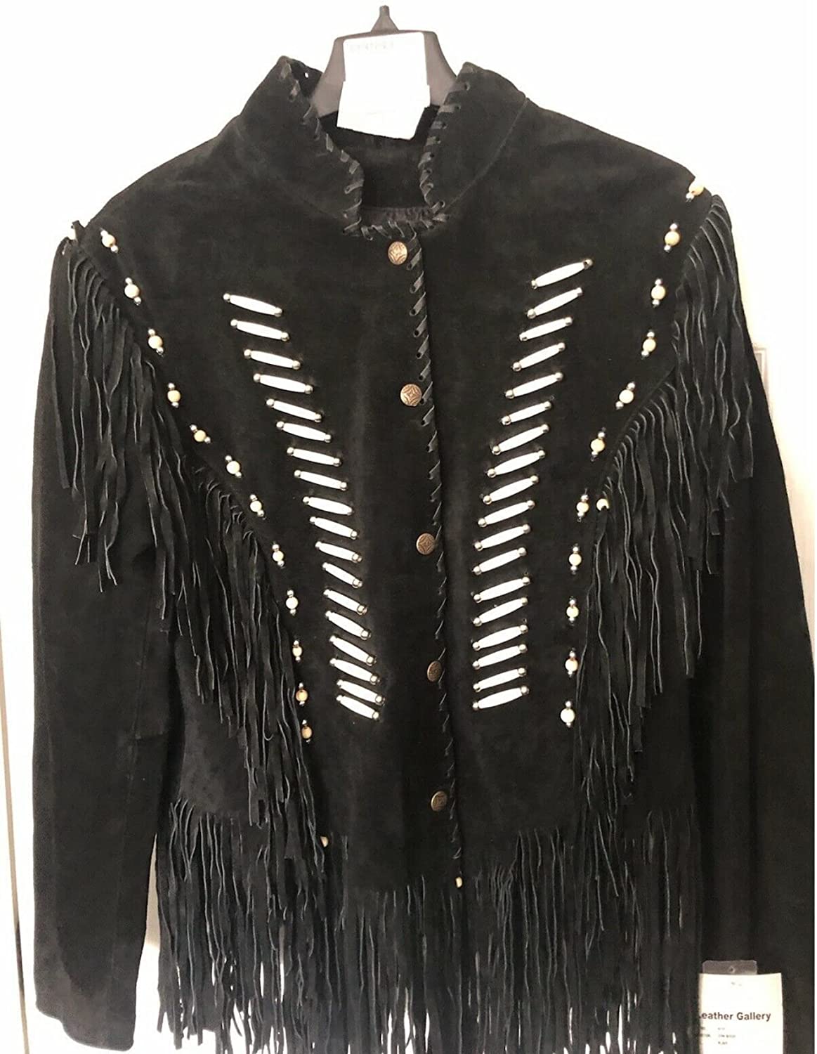 Western Women's Real Suede Fringe Leather Jacket