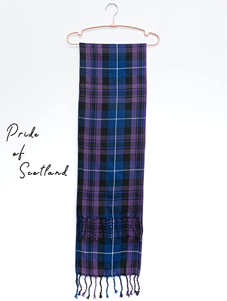 Scarf for Men and Women Wedding Slash Wool Warm Tartan Blanket Shawl
