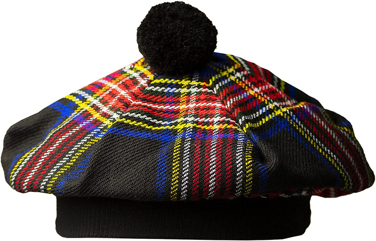 Scottish Highland Kilt Wool Tammy Hat Tam O' Shanter