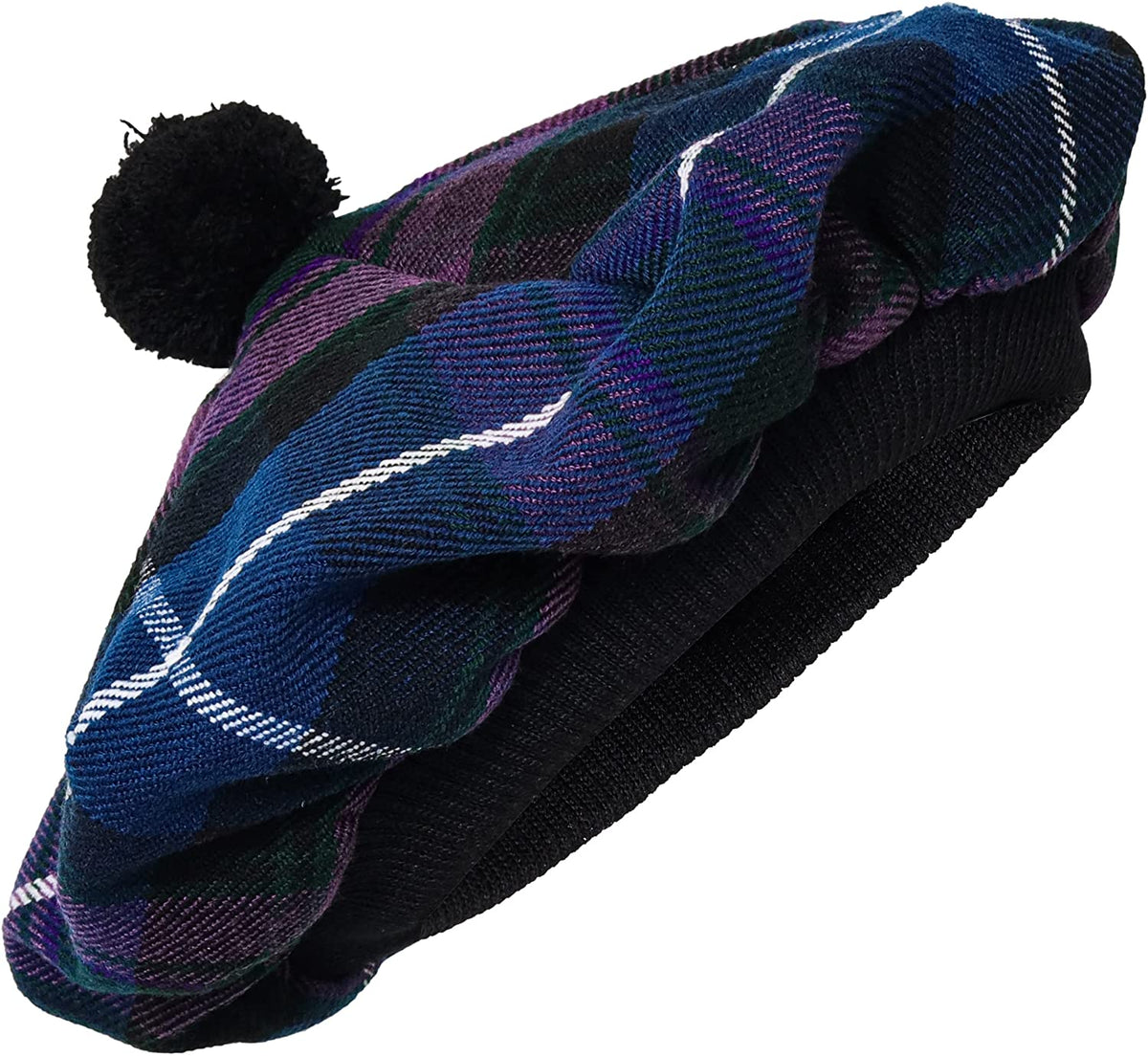 Scottish Highland Kilt Wool Tammy Hat Tam O' Shanter