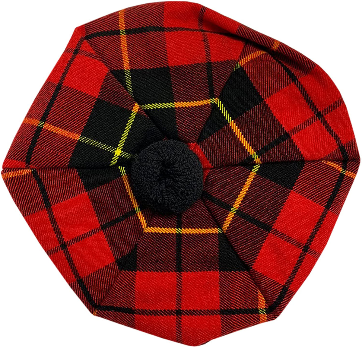 Scottish Highland Kilt Wool Tammy Hat Tam O' Shanter