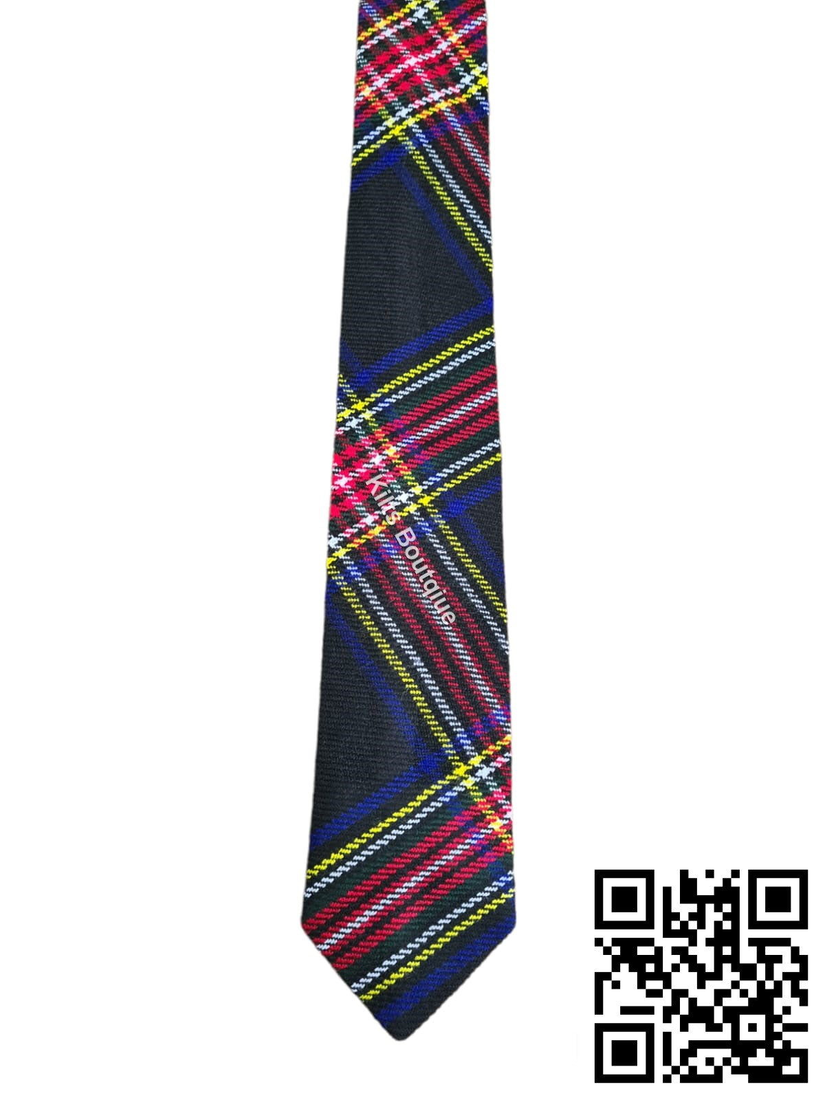 Scottish Men's Ties Highland Wear Tartan Neckties In Fine Acrylic Wool Plaid Ties