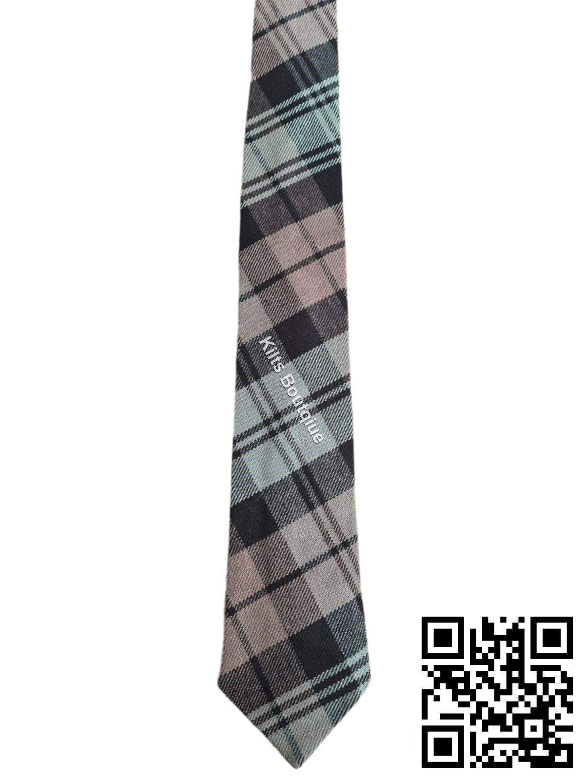 Scottish Men's Ties Highland Wear Tartan Neckties In Fine Acrylic Wool Plaid Ties
