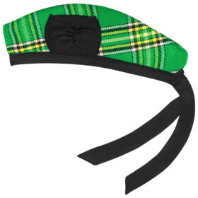 Scottish Glengarry Cap Traditional Military Piper Hat KILT