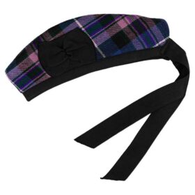 Scottish Glengarry Cap Traditional Military Piper Hat KILT