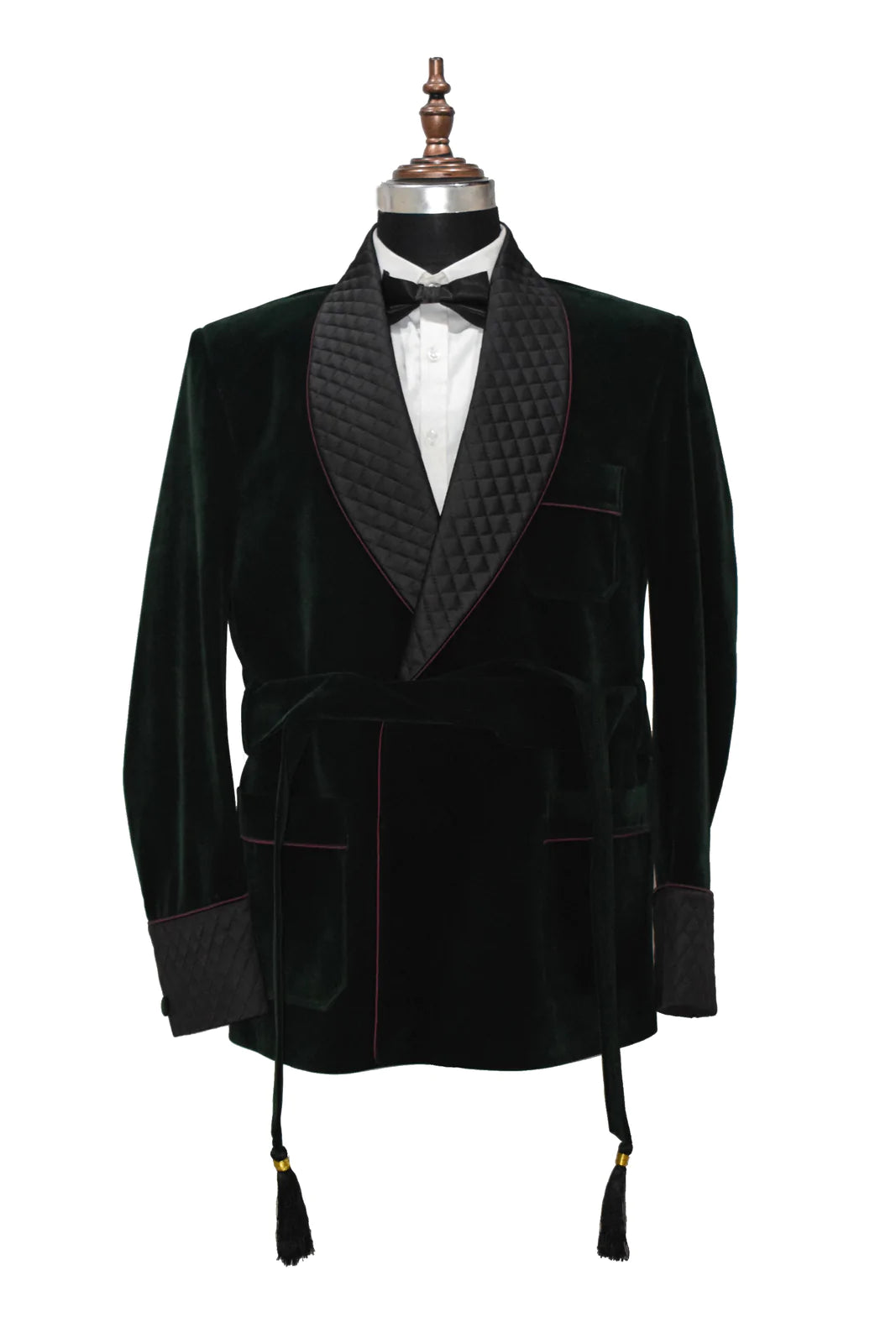 Mens Green Smoking Jackets Luxury Stylish Blazer coat