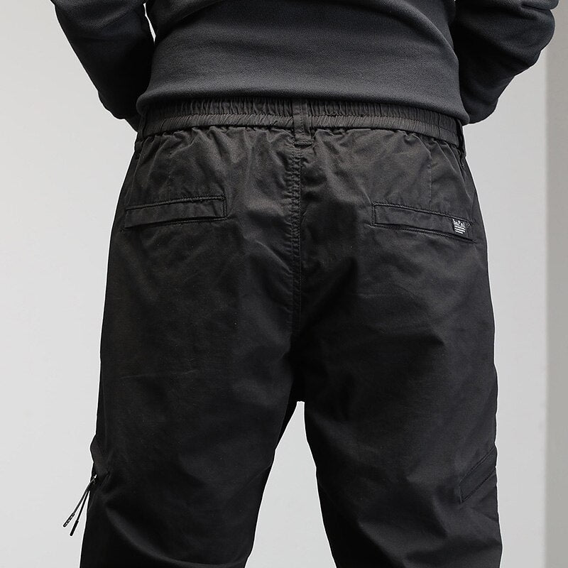 Men's Tactical Pants Multiple Pockets Tactical  Military Trousers Men Slim Fit Cargo Pants