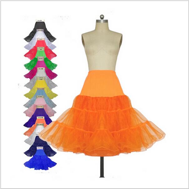 Puffy Short Organza Halloween Women Crinoline Vintage Bridal Petticoat