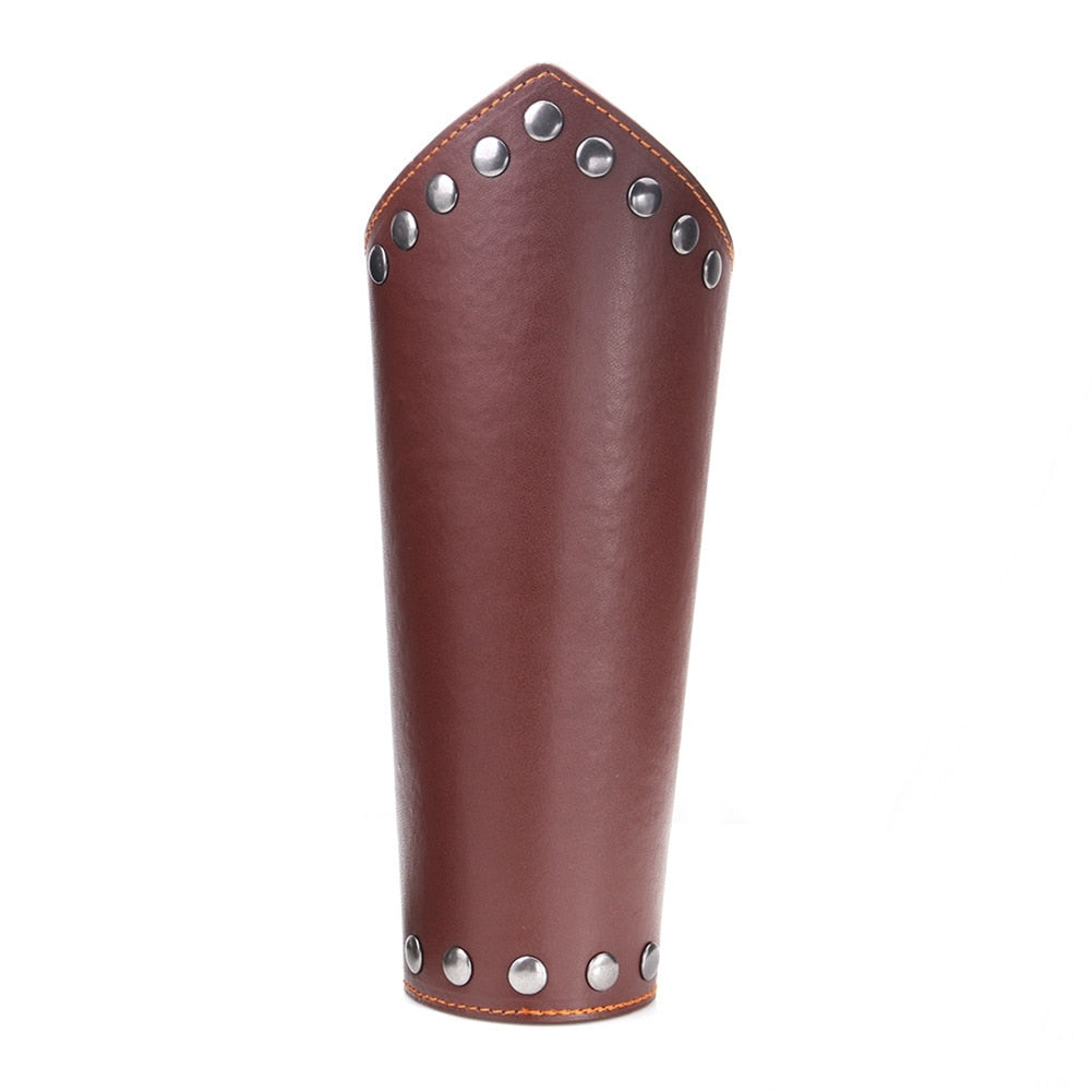Medieval Bracers Steampunk Wristband Bracer Rivet Arm Cuff Cosplay Prop