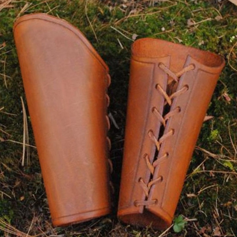 2Pcs Medieval Viking Bracer Vambrace Cosplay Armor