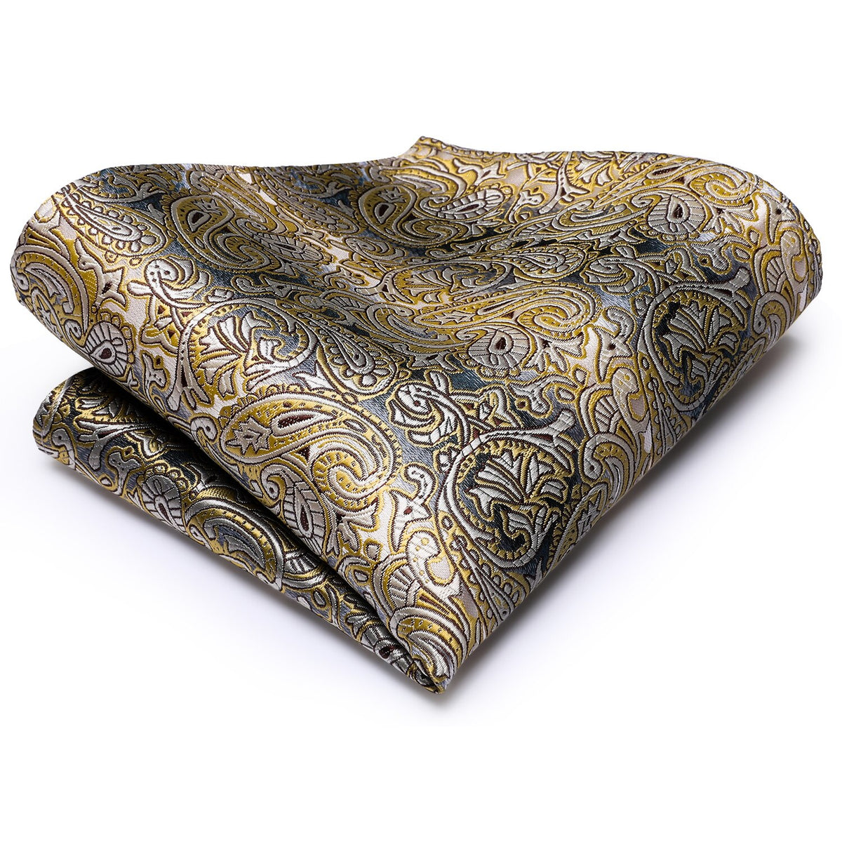 Paisley Tie For Men Silk Men Tie Clip Gift For Men Luxury Necktie Hanky Cufflinks Set Formal Wedding