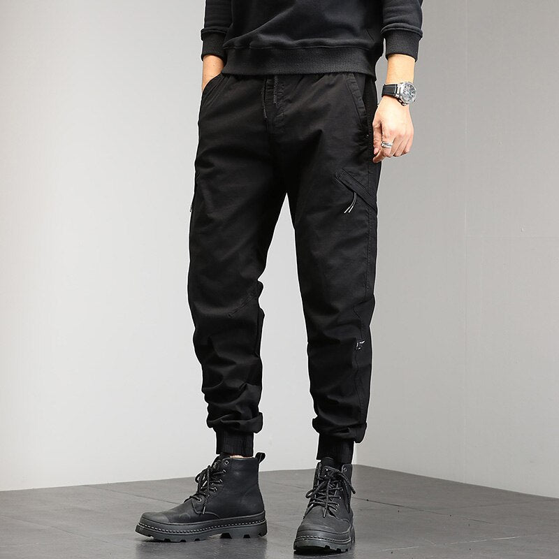 Men's Tactical Pants Multiple Pockets Tactical  Military Trousers Men Slim Fit Cargo Pants