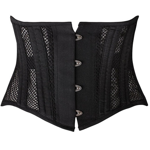 Summer Women Underbust Corset Gothic Steampunk Bustiers Waist Trainer