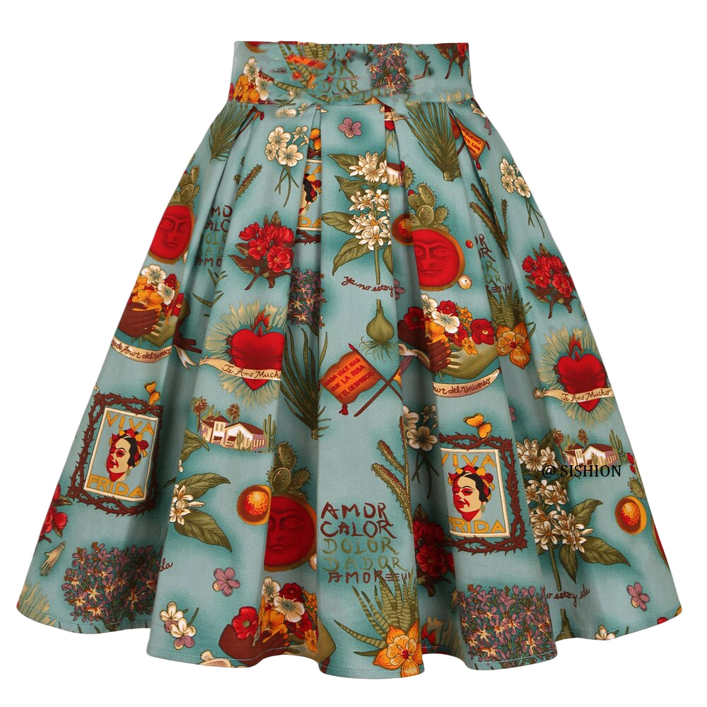 Summer Plaid Skirt with Pockets High Waist Cotton Vintage Retro harajuku Skirts Womens 2022 falda