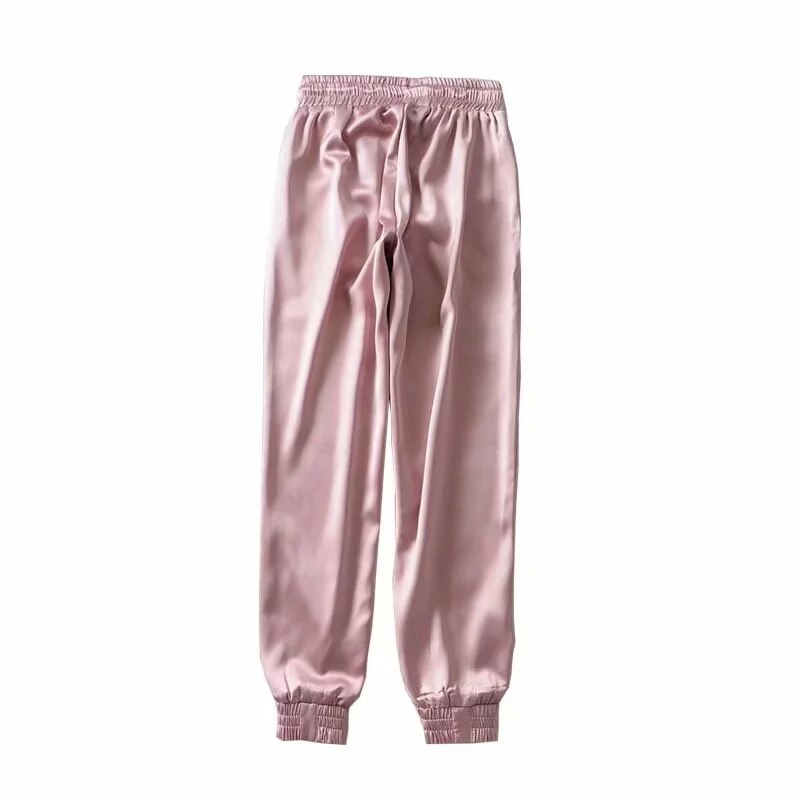 Women's Sweat Pants Fashion Joggers Trousers Hip Hop streetwear High Waist