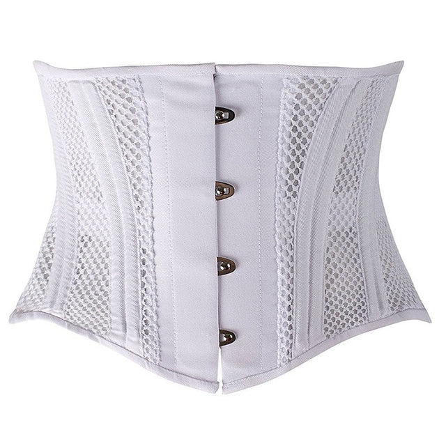 Summer Women Underbust Corset Gothic Steampunk Bustiers Waist Trainer