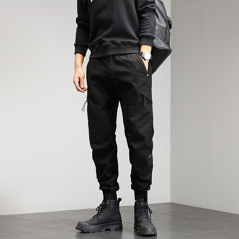 Men's Tactical Pants Multiple Pockets Tactical  Military Trousers Men Slim Fit Cargo Pants